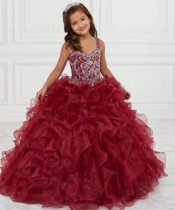 Ruffled Strapless Quinceanera Dress By House Of Wu 26833