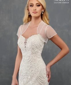 Mary's Bridal Couture Damour Collection Ruffled Wedding Mermaid Dress By Mary's Bridal MB4103 Wedding Dresses