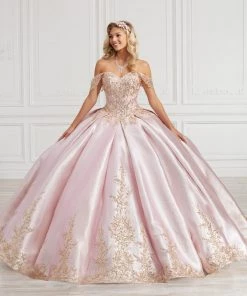 Satin Sweetheart Quinceanera Dress By House Of Wu 26977 QuinceaƱera