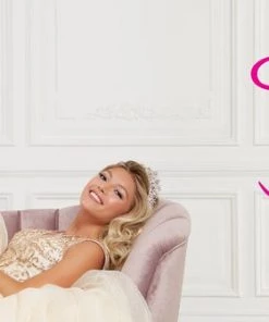 House Of Wu Fiesta Gowns Quinceañera Sequin Cap Sleeve Quinceanera Dress By Fiesta Gowns 56418