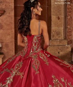 Mary's Bridal Sequin Charro Quinceanera Dress By Alta Couture MQ3070 Quinceañera