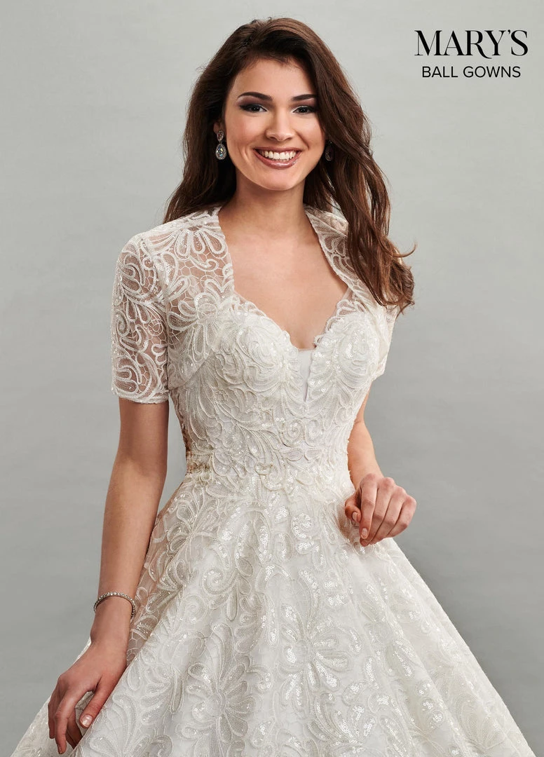 Mary's Bridal Ball Gowns Collection Wedding Dresses Sequin Embroidered Wedding Dress By Mary's Bridal MB6049 8 Mary's Bridal Ball Gowns Collection Wedding Dresses Sequin Embroidered Wedding Dress By Mary's Bridal MB6049