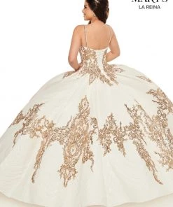 Quinceañera Sequin Sleeveless Quinceanera Dress By Mary's Bridal MQ2125