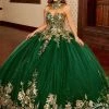 Quinceañera Sequin Strapless Quinceanera Dress By Mary's Bridal MQ2158