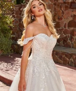 Mary's Bridal Couture Damour Collection Wedding Dresses Sequin Sweetheart Bridal Ball Gown By Mary's Bridal MB4137