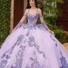 Mary's Bridal Quinceañera Sequin Tulle Quinceanera Dress By Alta Couture MQ3056
