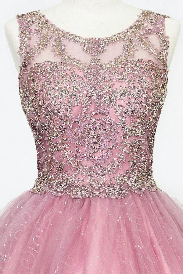 Short Embroidered Dress With Sequin Tulle Skirt By Calla Collection 6 Short Embroidered Dress With Sequin Tulle Skirt By Calla Collection