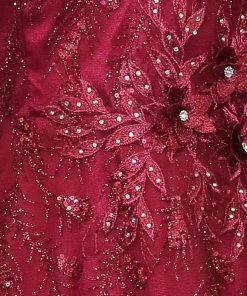 Short Glitter Print V-Neck Dress By Calla Collection 14 Short Glitter Print V-Neck Dress By Calla Collection