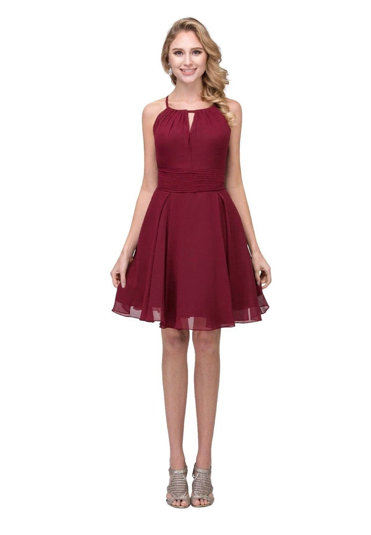 Short Halter Dress With Keyhole Neckline By Star Box 17293 Prom 3 Short Halter Dress With Keyhole Neckline By Star Box 17293 Prom