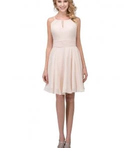 Short Halter Dress With Keyhole Neckline By Star Box 17293 Prom 12 Short Halter Dress With Keyhole Neckline By Star Box 17293 Prom