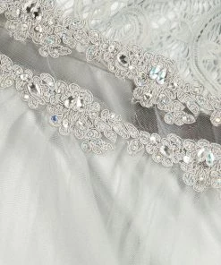 Short Halter Dress With Lace Bodice By Cinderella Couture 5040 Prom