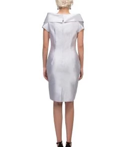 Short Off The Shoulder Dress With Short Sleeves By Star Box 17281