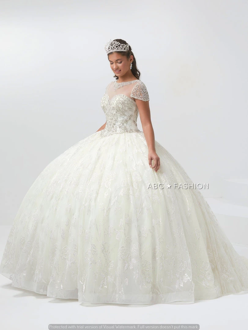 Short Sleeve Quinceanera Dress By House Of Wu 26007 Quinceañera 6 Short Sleeve Quinceanera Dress By House Of Wu 26007 Quinceañera