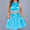 Short Two Piece Dress With Pockets By Nox Anabel 6293 1 Short Two Piece Dress With Pockets By Nox Anabel 6293