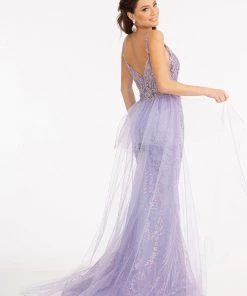 Sleeveless Glitter Overskirt Dress By Elizabeth K GL3069 25 Sleeveless Glitter Overskirt Dress By Elizabeth K GL3069
