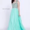 Prom Sleeveless Illusion Dress With Beaded Embroidery By Nox Anabel 8235