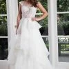 Lo Adoro By Mary's Bridal Sleeveless Layered A-Line Bridal Gown By Mary's Bridal M603 Wedding Dresses 2 Lo Adoro By Mary's Bridal Sleeveless Layered A-Line Bridal Gown By Mary's Bridal M603 Wedding Dresses