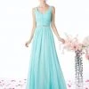 Long Sleeveless Chiffon Dress By Cinderella Divine W0014 2 Long Sleeveless Chiffon Dress By Cinderella Divine W0014