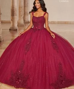 Quinceañera Sleeveless Quinceanera Dress By Mary's Bridal MQ1094