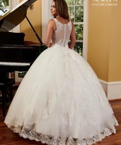 Mary's Bridal Couture Damour Collection Sleeveless Wedding Dress By Mary's Bridal 6364 Wedding Dresses