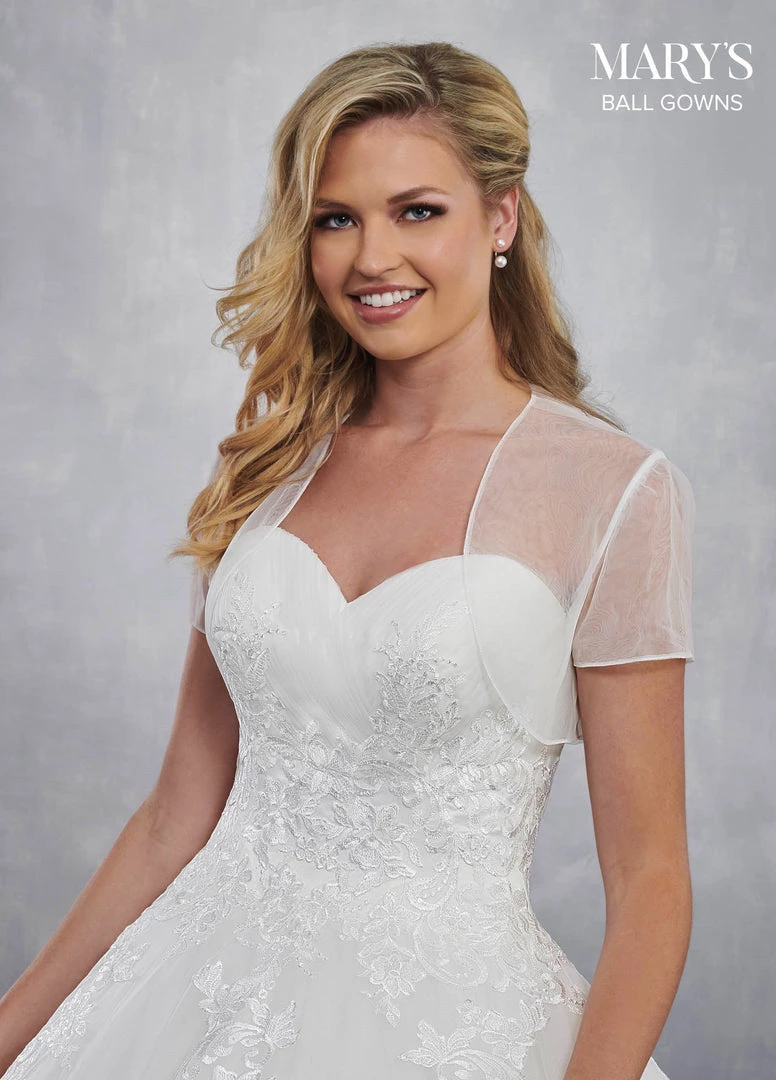 Mary's Bridal Ball Gowns Collection Wedding Dresses Strapless Applique Wedding Dress By Mary's Bridal MB6032 6 Mary's Bridal Ball Gowns Collection Wedding Dresses Strapless Applique Wedding Dress By Mary's Bridal MB6032