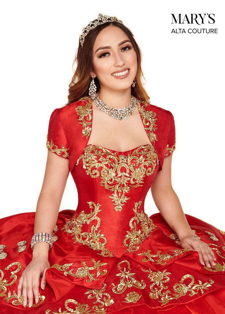 Mary's Bridal Strapless Charro Quinceanera Dress By Alta Couture MQ3049 Quinceañera 8 Mary's Bridal Strapless Charro Quinceanera Dress By Alta Couture MQ3049 Quinceañera