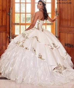 Mary's Bridal Strapless Charro Quinceanera Dress By Alta Couture MQ3049 Quinceañera 24 Mary's Bridal Strapless Charro Quinceanera Dress By Alta Couture MQ3049 Quinceañera