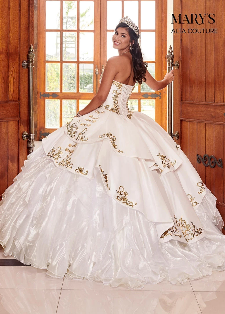Mary's Bridal Strapless Charro Quinceanera Dress By Alta Couture MQ3049 Quinceañera 13 Mary's Bridal Strapless Charro Quinceanera Dress By Alta Couture MQ3049 Quinceañera