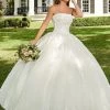 Mary's Bridal Ball Gowns Collection Wedding Dresses Strapless Floral Wedding Dress By Mary's Bridal MB6062 2 Mary's Bridal Ball Gowns Collection Wedding Dresses Strapless Floral Wedding Dress By Mary's Bridal MB6062