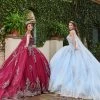 Mary's Bridal Glitter Cape Quinceanera Dress By Alta Couture MQ3059