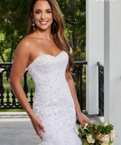 Florencia By Mary's Bridal Strapless Mermaid Bridal Gown By Mary's Bridal 6207 Wedding Dresses