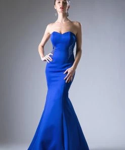 Strapless Mermaid Dress By Cinderella Divine P201 Prom