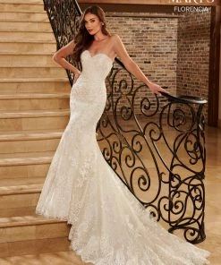 Florencia By Mary's Bridal Wedding Dresses Strapless Mermaid Wedding Gown By Mary's Bridal MB3111