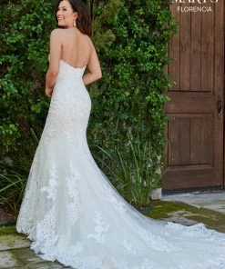 Florencia By Mary's Bridal Wedding Dresses Strapless Mermaid Wedding Gown By Mary's Bridal MB3111