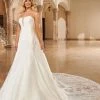 Mary's Bridal Couture Damour Collection Wedding Dresses Strapless Mikado Bridal Gown By Mary's Bridal MB4124