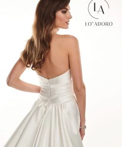 Lo Adoro By Mary's Bridal Wedding Dresses Strapless Mikado Wedding Dress By Mary's Bridal M721
