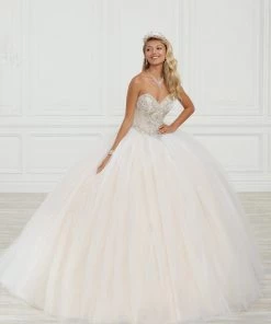 House Of Wu Fiesta Gowns Strapless Quinceanera Dress By Fiesta Gowns 56415