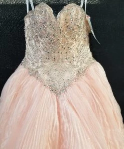 House Of Wu Fiesta Gowns Strapless Quinceanera Dress By Fiesta Gowns 56417 Quinceañera