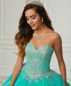 Strapless Quinceanera Dress By House Of Wu 26986 Quinceañera