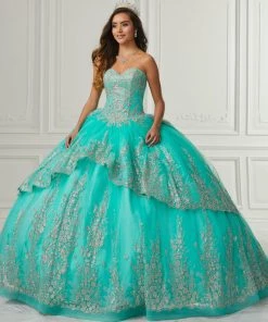Strapless Quinceanera Dress By House Of Wu 26986 Quinceañera