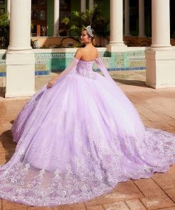 Quinceañera Strapless Quinceanera Dress By House Of Wu 26988