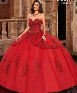 Strapless Quinceanera Dress By Mary's Bridal MQ1086 Quinceañera
