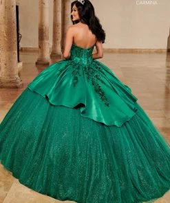 Quinceañera Strapless Quinceanera Dress By Mary's Bridal MQ1097