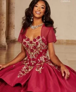 Quinceañera Strapless Quinceanera Dress By Mary's Bridal MQ1097