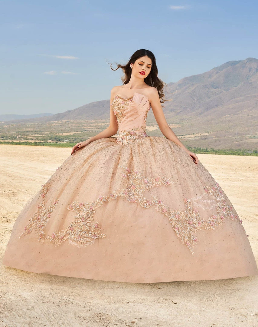 Ragazza Fashion Strapless Quinceanera Dress By Ragazza D63-563 5 Ragazza Fashion Strapless Quinceanera Dress By Ragazza D63-563