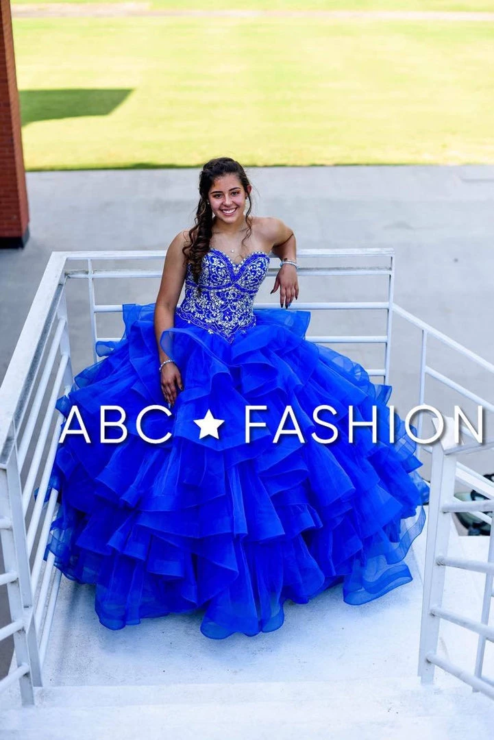House Of Wu Fiesta Gowns Strapless Ruffled Quinceanera Dress By Fiesta Gowns 56353 8 House Of Wu Fiesta Gowns Strapless Ruffled Quinceanera Dress By Fiesta Gowns 56353