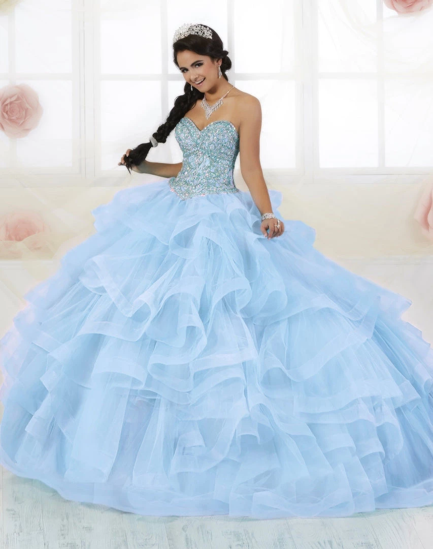 House Of Wu Fiesta Gowns Strapless Ruffled Quinceanera Dress By Fiesta Gowns 56353 7 House Of Wu Fiesta Gowns Strapless Ruffled Quinceanera Dress By Fiesta Gowns 56353