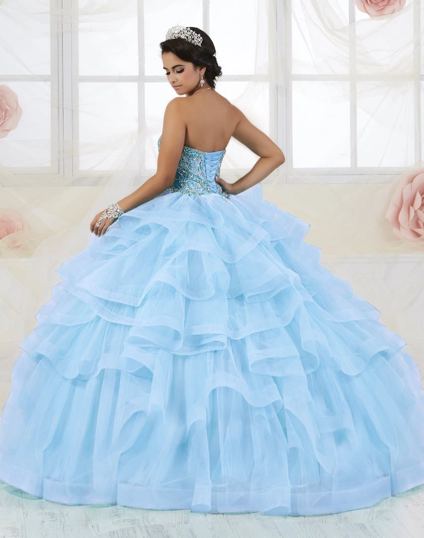 House Of Wu Fiesta Gowns Strapless Ruffled Quinceanera Dress By Fiesta Gowns 56353 4 House Of Wu Fiesta Gowns Strapless Ruffled Quinceanera Dress By Fiesta Gowns 56353