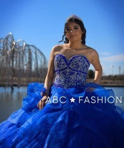 House Of Wu Fiesta Gowns Strapless Ruffled Quinceanera Dress By Fiesta Gowns 56353 22 House Of Wu Fiesta Gowns Strapless Ruffled Quinceanera Dress By Fiesta Gowns 56353