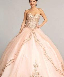 Strapless Sweetheart Ball Gown By Elizabeth K GL1973